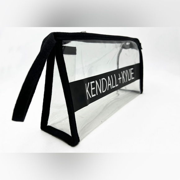 NWOT Kendall & Kylie Makeup/Cosmetic Bag PVC (L:10” W:3” H:6”) - Picture 2 of 4
